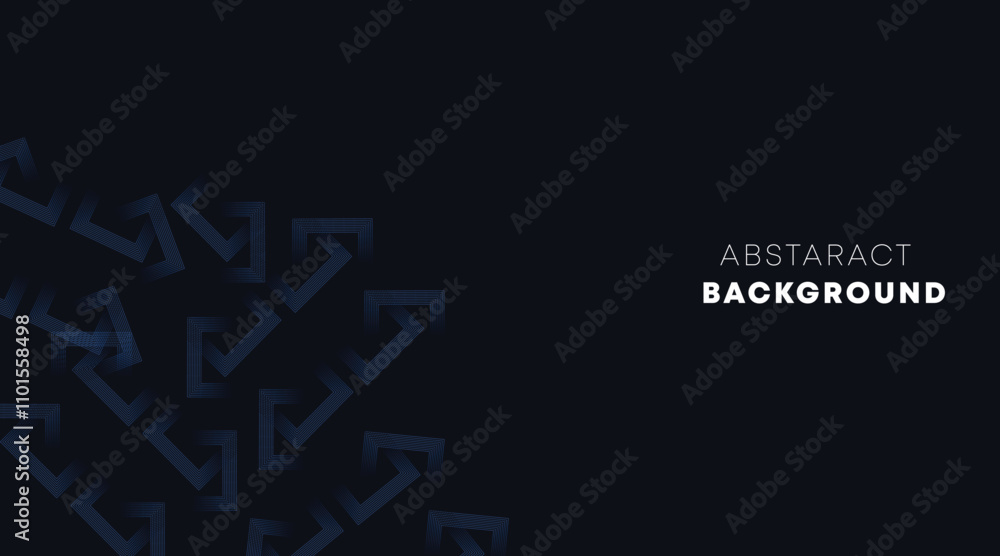 Abstract glowing geometric lines on dark background. Elegant shiny blue rounded lines pattern. Modern futuristic graphic. Suit for poster, banner, brochure, modern arts,social media and web. Abstract glowing geometric lines on dark background. Elegant shiny blue rounded lines pattern. Modern futuristic graphic. Suit for poster, banner, brochure, modern arts,social media and web.