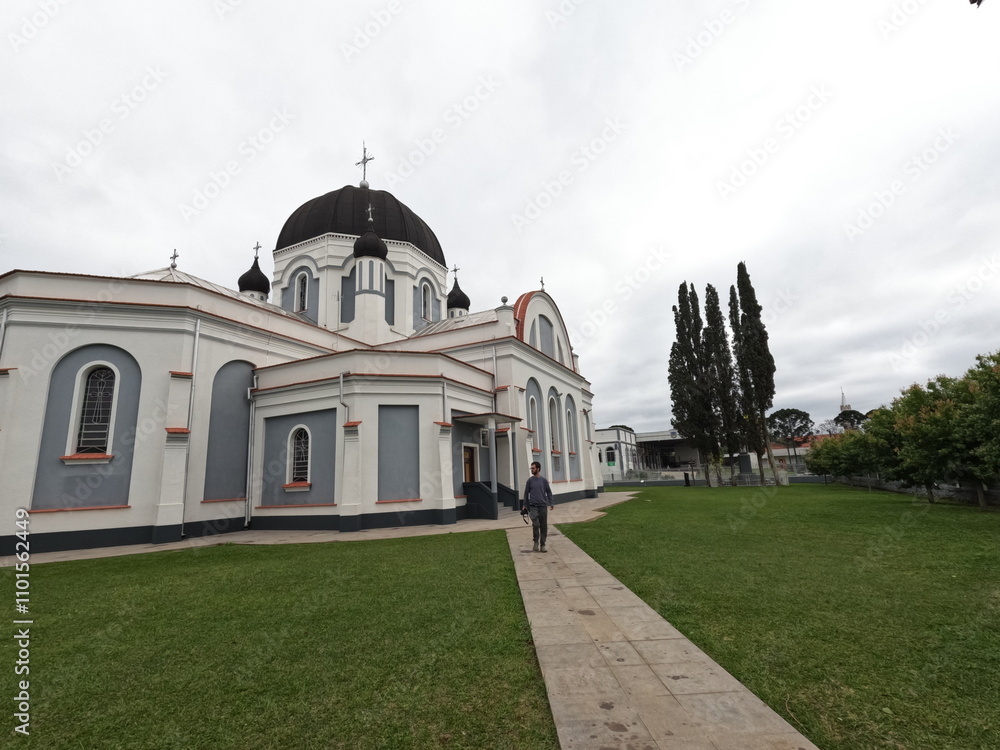 igreja são josafat em estilo ucraniano em prudentópolis, paraná igreja são josafat em estilo ucraniano em prudentópolis, paraná