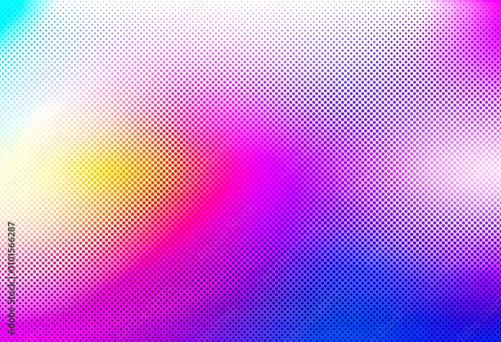 Abstract colorful halftone gradient background Abstract colorful halftone gradient background