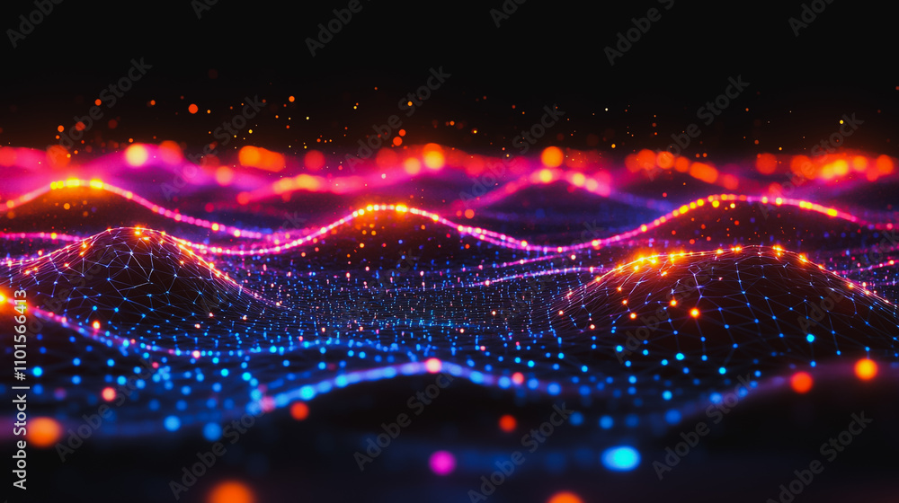 Abstract digital background electromagnetic wave background Innovation digital wave background information technology background The background is the background. gradient wave digital wave banner Abstract digital background electromagnetic wave background Innovation digital wave background information technology background The background is the background. gradient wave digital wave banner