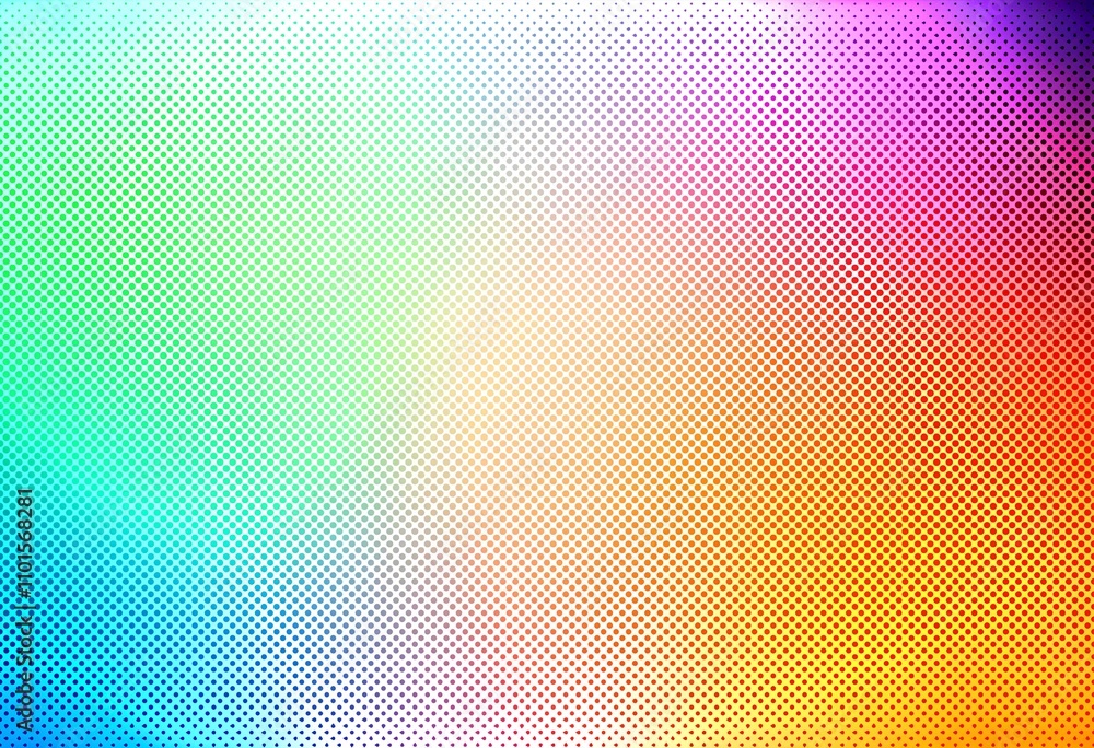 Abstract colorful halftone gradient background Abstract colorful halftone gradient background