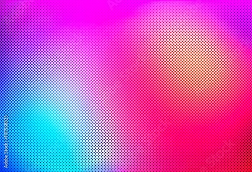 Abstract colorful halftone gradient background