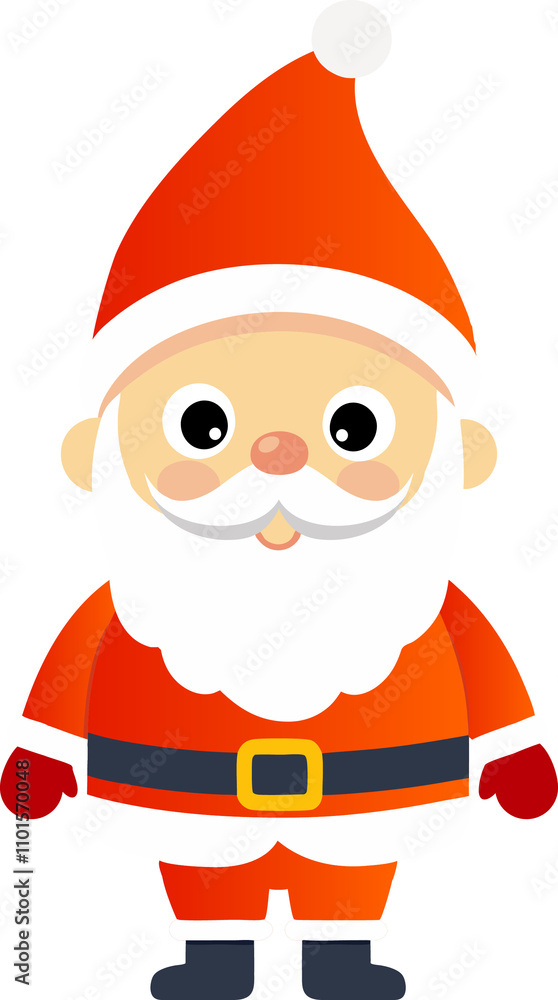 Cute Santa Claus cartoon, merry christmas Cute Santa Claus cartoon, merry christmas