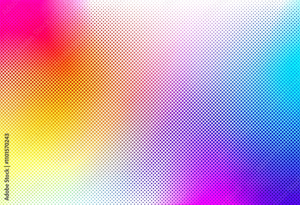 Abstract colorful halftone gradient background Abstract colorful halftone gradient background