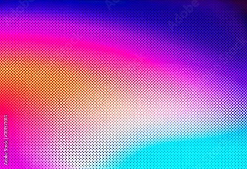 Abstract colorful halftone gradient background