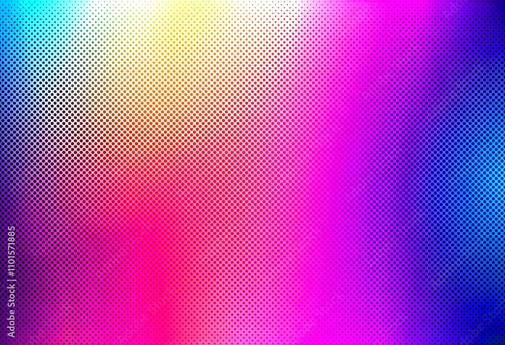 Abstract colorful halftone gradient background Abstract colorful halftone gradient background