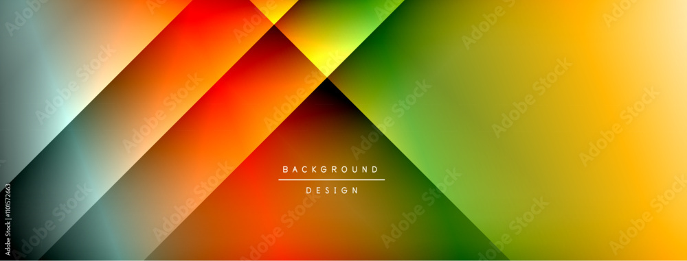 Colorful gradient with lines made of shadow and light. Creative background Colorful gradient with lines made of shadow and light. Creative background