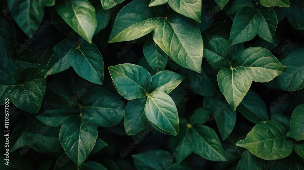 Lush green ivy leaves densely arranged, creating a vibrant natural backdrop in a serene garden setting with rich textures and deep hues. Lush green ivy leaves densely arranged, creating a vibrant natural backdrop in a serene garden setting with rich textures and deep hues.