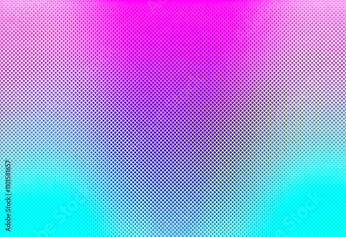 Abstract colorful halftone gradient background