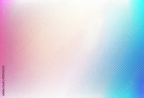 Abstract colorful halftone gradient background