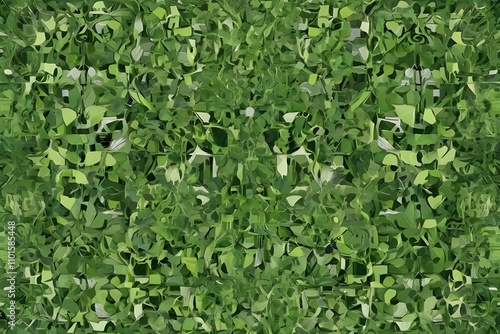 Spring green background Generative AI