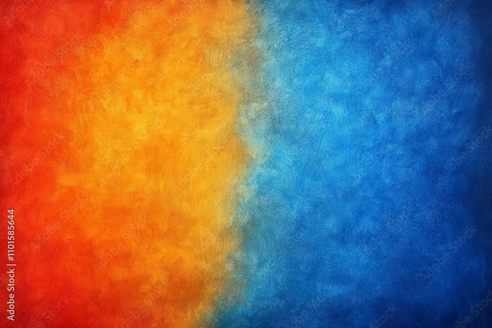 Vibrant Colorful Canvas with Brushstrokes and Texture Vibrant Colorful Canvas with Brushstrokes and Texture