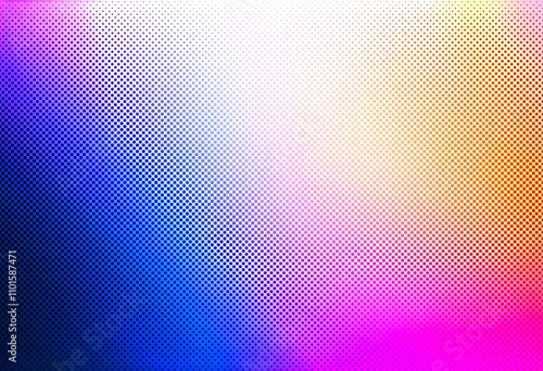 Abstract colorful halftone gradient background