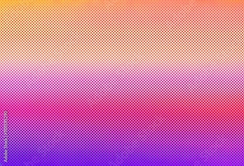 Abstract colorful halftone gradient background