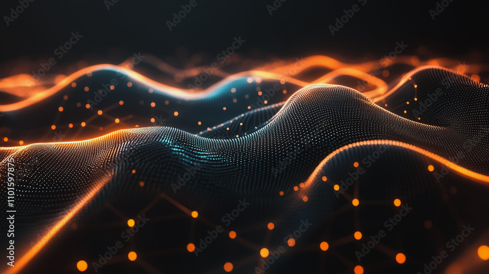 Abstract digital background electromagnetic wave background Innovation digital wave background information technology background The background is the background. gradient wave digital wave banner Abstract digital background electromagnetic wave background Innovation digital wave background information technology background The background is the background. gradient wave digital wave banner