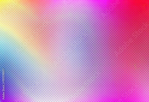 Abstract colorful halftone gradient background