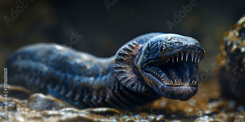 Captivating Details of the Hagfish, Hagfish in Focus A Rare Glimpse into Its World photo