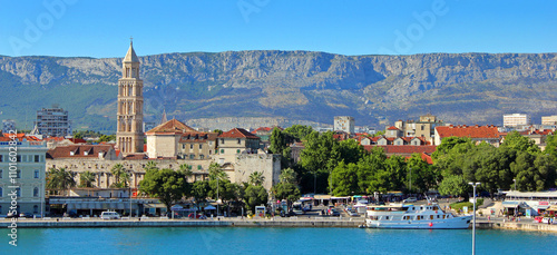 The waterfront at Split, Croatia