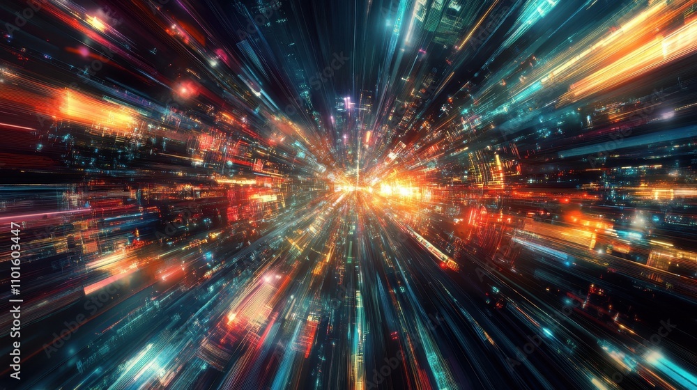City wallpaper glowing with neon buildings and dynamic flying vehicles City wallpaper glowing with neon buildings and dynamic flying vehicles