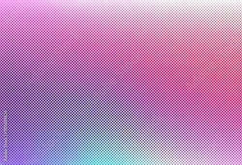 Abstract colorful halftone gradient background