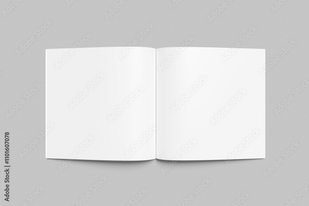 Square Magazine Mockup Square Magazine Mockup