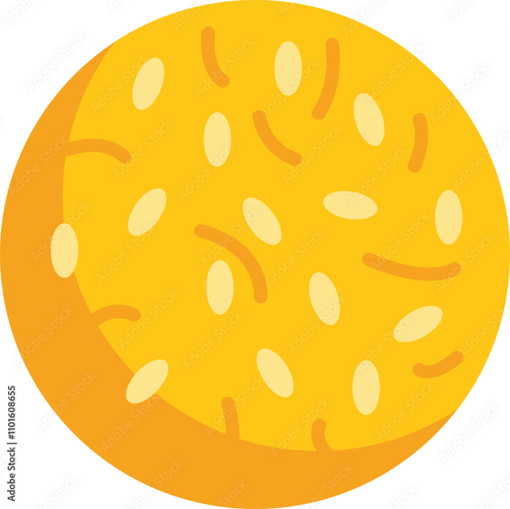 Round bun covered with sesame seeds, ideal for creating appetizing burgers or sandwiches Round bun covered with sesame seeds, ideal for creating appetizing burgers or sandwiches