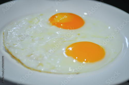 fried egg or sunny side up egg photo