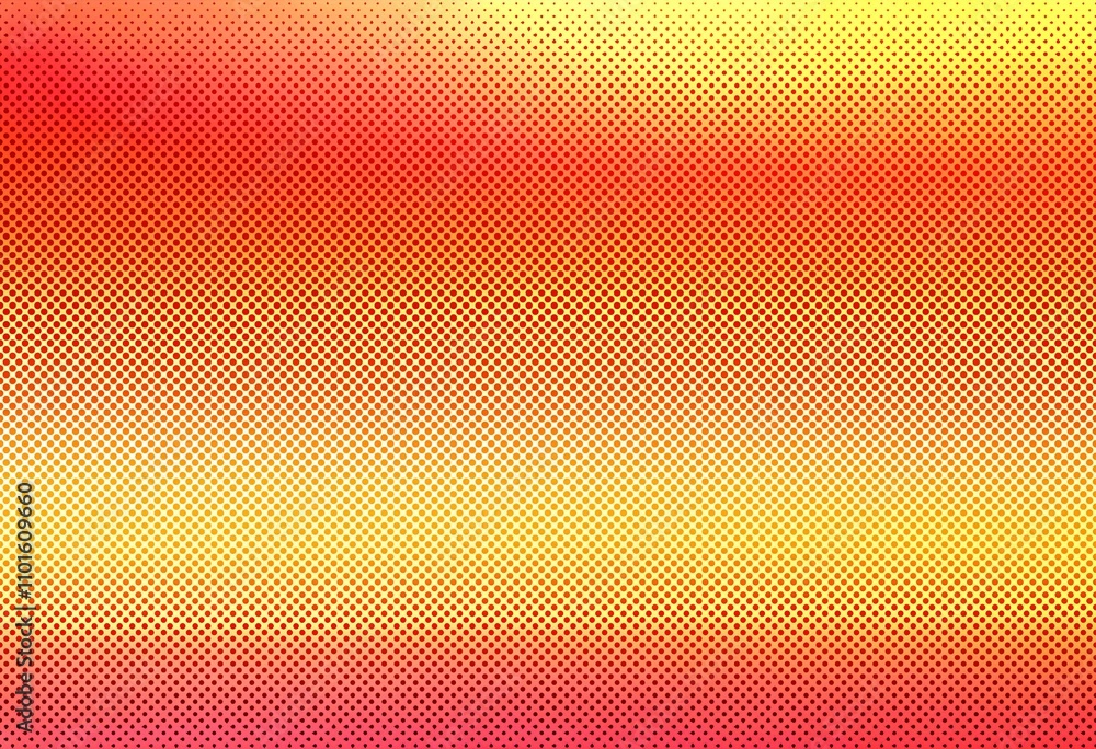 Abstract colorful halftone gradient background