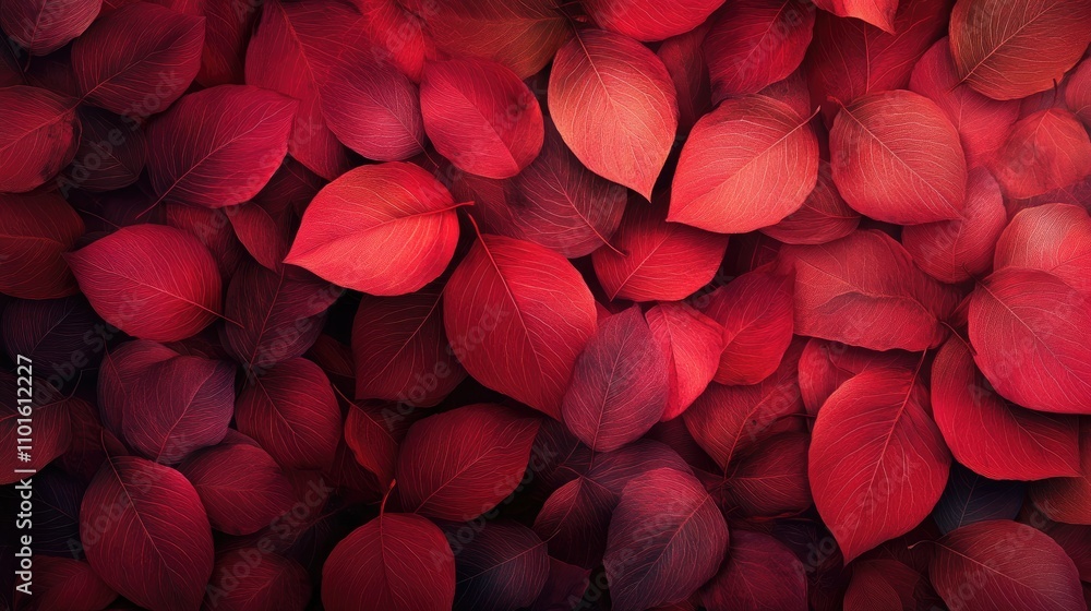 Vibrant red autumn leaves create a rich, colorful backdrop, perfect for creative design projects and artistic inspiration. Vibrant red autumn leaves create a rich, colorful backdrop, perfect for creative design projects and artistic inspiration.