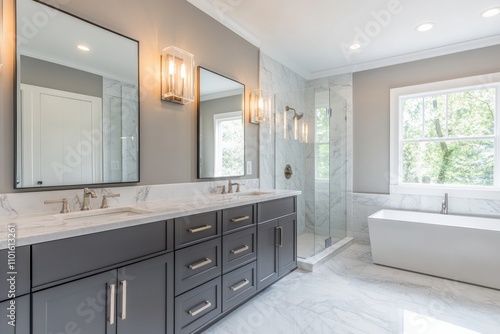 Wallpaper Mural Shiny, streak-free mirrors reflecting a tidy, organized room. Torontodigital.ca