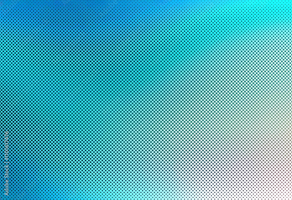 Abstract colorful halftone gradient background