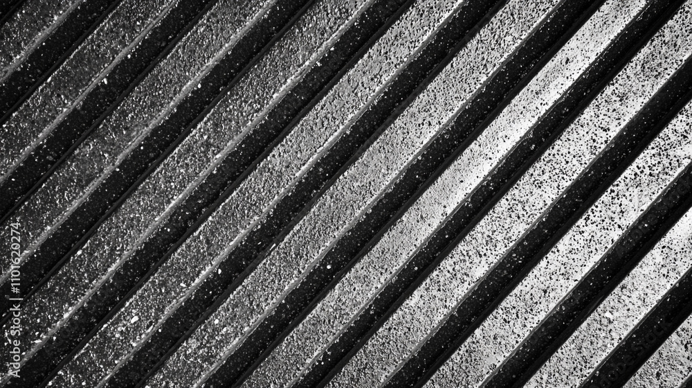 Abstract patterns of parallel lines create texture in black and white Abstract patterns of parallel lines create texture in black and white