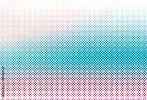 Abstract colorful halftone gradient background