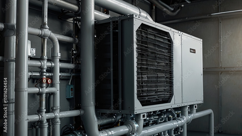 cables connected to servers