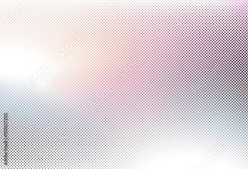 Abstract colorful halftone gradient background
