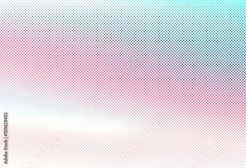 Abstract colorful halftone gradient background