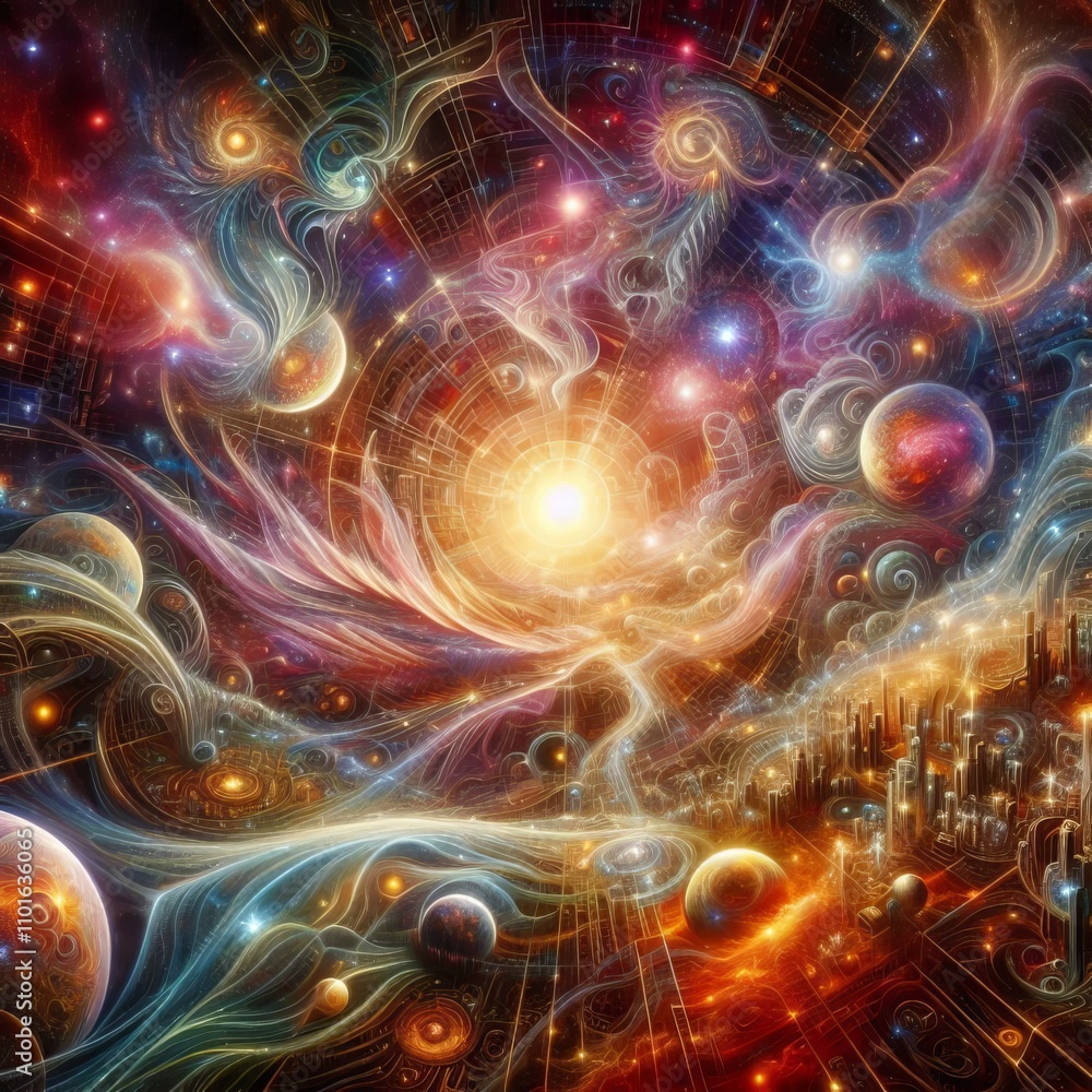 The Celestial Choir Stars gain sentience and communicate through The Celestial Choir Stars gain sentience and communicate through