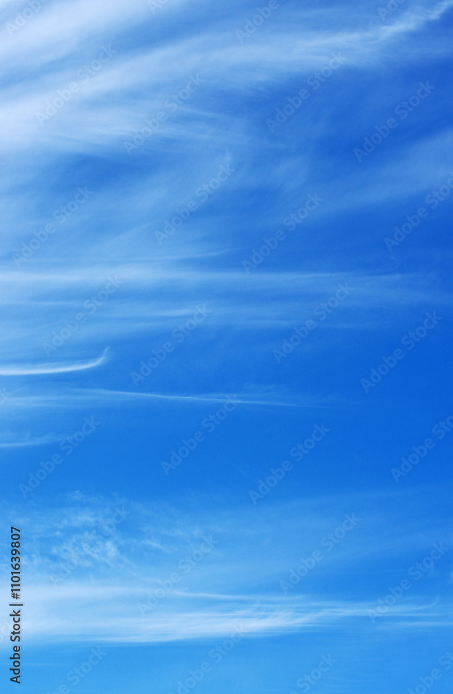 White clouds in blue sky White clouds in blue sky