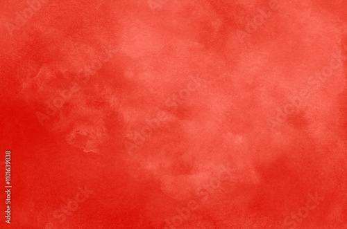 Abstract red watercolor background texture