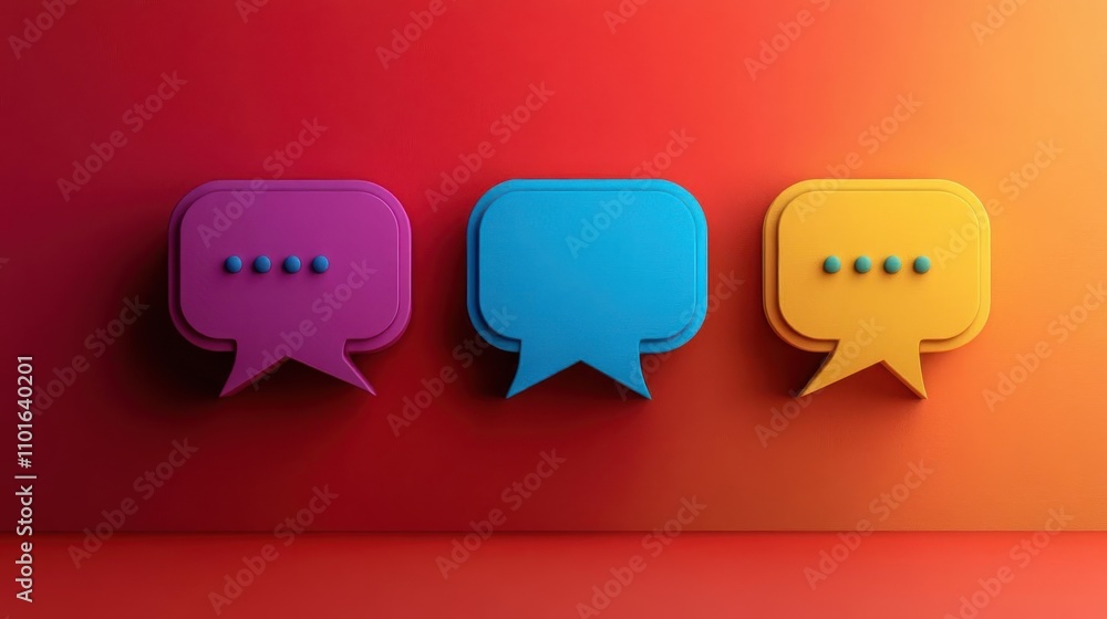 Support and success board flat design side view feedback exchange theme 3D render complementary color scheme Support and success board flat design side view feedback exchange theme 3D render complementary color scheme