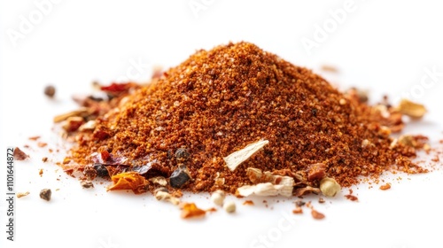 Wallpaper Mural BBQ spice blend in a vibrant mound with a variety of spices scattered around on a pristine white background Torontodigital.ca