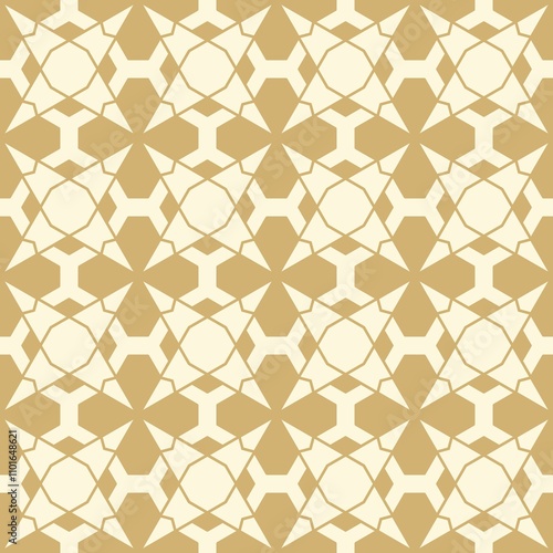 Wallpaper Mural geometric seamless pattern in gold color for textile, carpet, wallpaper and fabric Torontodigital.ca