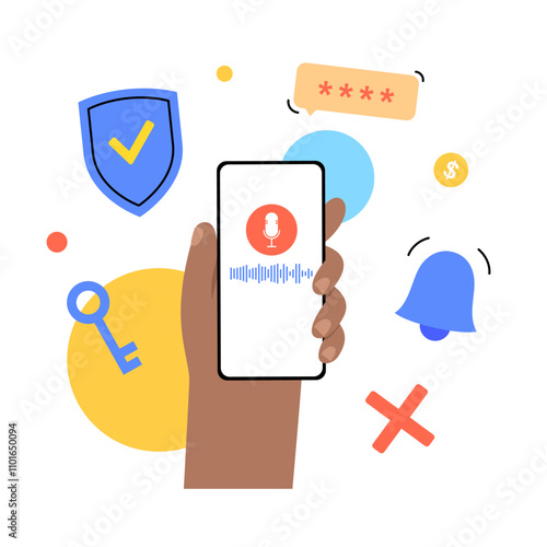 Voice biometrics technology
