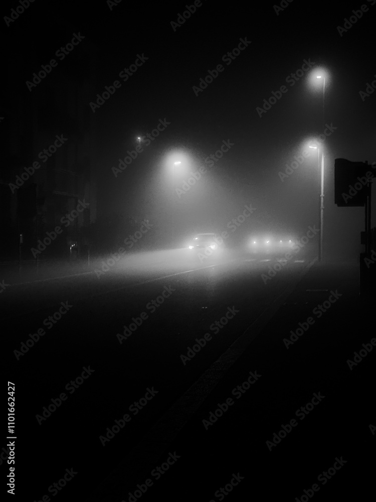 silhouette of a car in a spotlight silhouette of a car in a spotlight