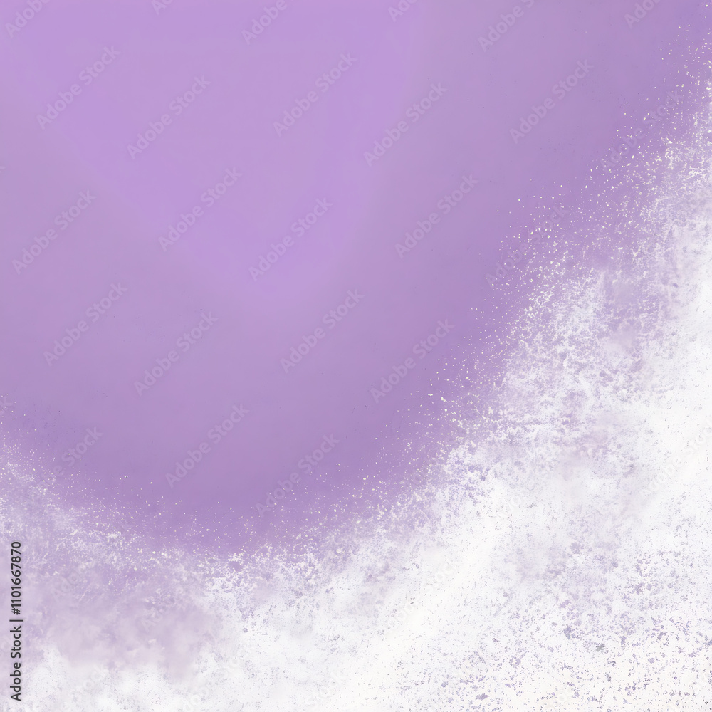 Obraz premium Grainy background, purple ,blue white abstract shape top side light banner .