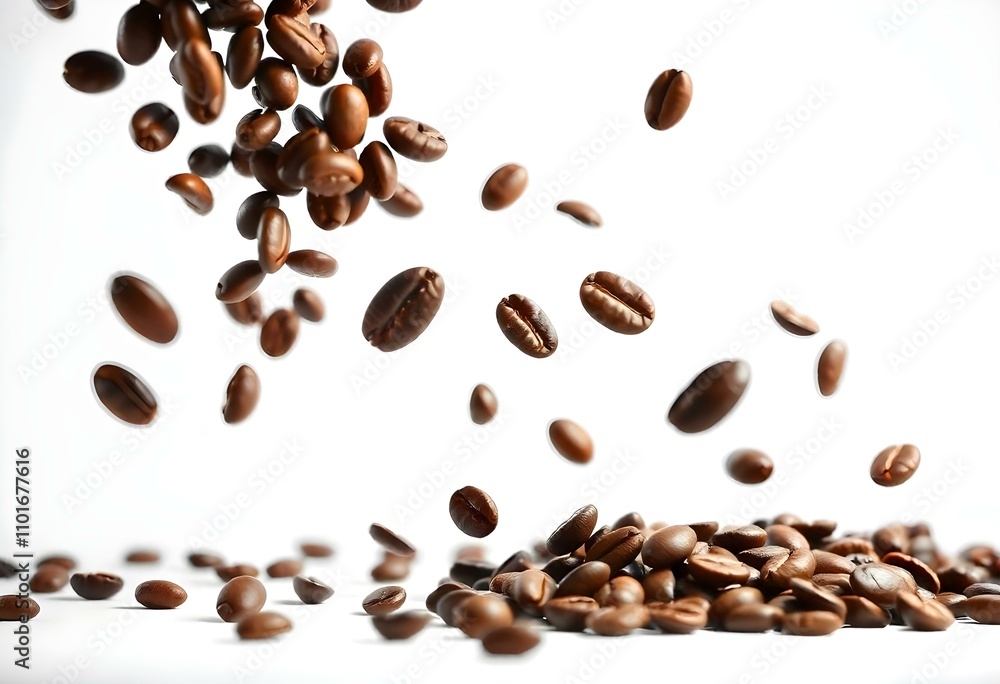 Obraz premium Delicious coffee beans arrangement