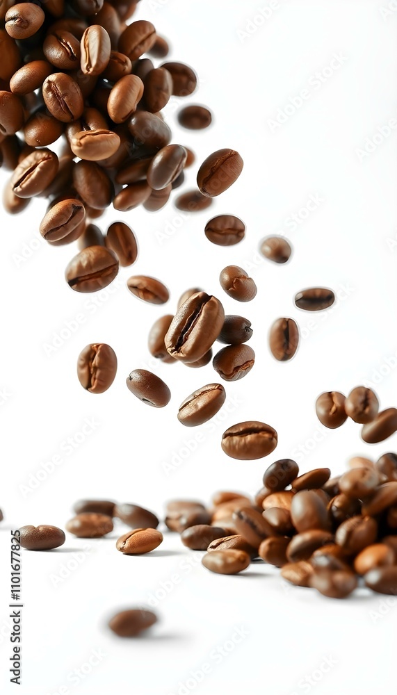Delicious coffee beans arrangement Delicious coffee beans arrangement