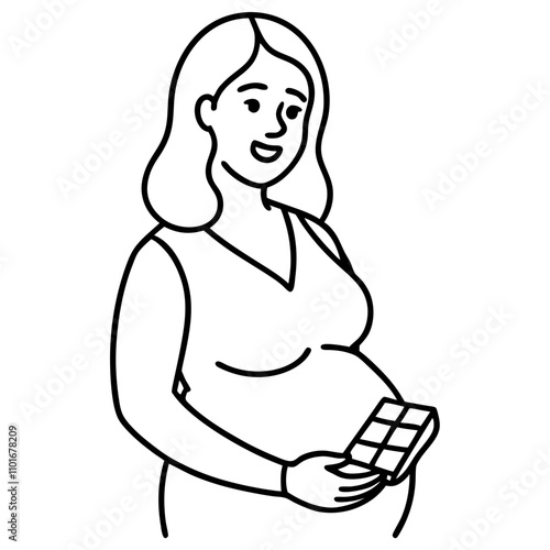 pregnant woman holding blisters of medicine