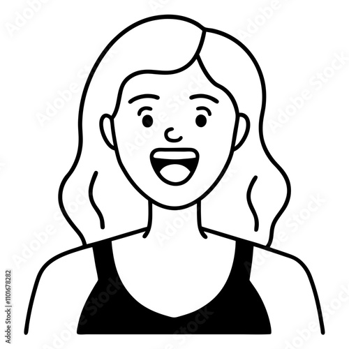 public approval for happy woman