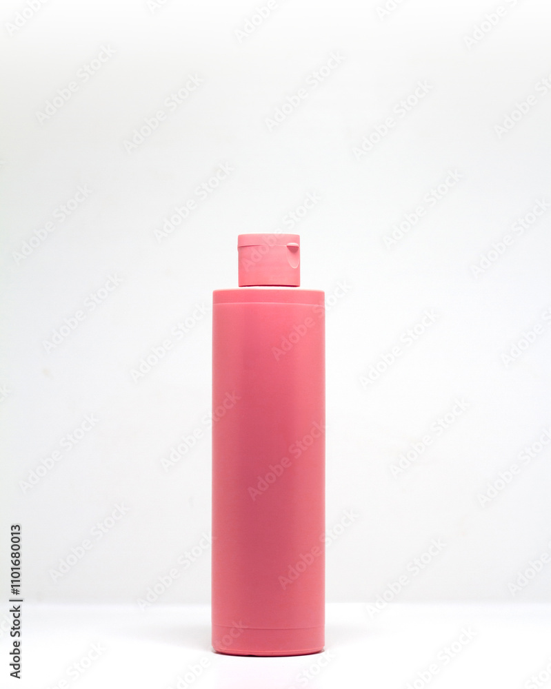 Pink blank cosmetic container for branding mock up Pink blank cosmetic container for branding mock up